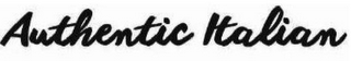 AUTHENTIC ITALIAN logo