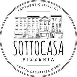 AUTHENTIC ITALIAN SOTTOCASA PIZZERIA SOTTOCASAPIZZA.COM logo