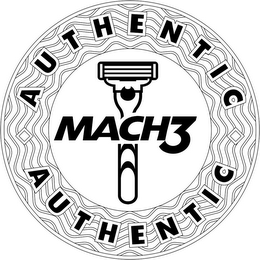AUTHENTIC MACH3 AUTHENTIC logo