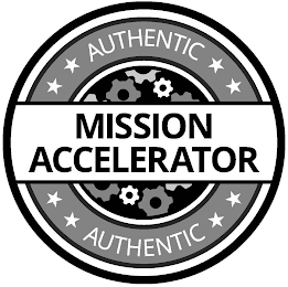 AUTHENTIC MISSION ACCELERATOR AUTHENTIC logo