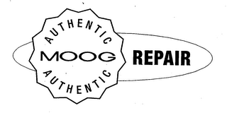 AUTHENTIC MOOG AUTHENTIC REPAIR logo