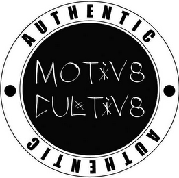 AUTHENTIC · MOTVI8 CUL#TIV8 · AUTHENTIC logo