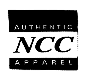 AUTHENTIC NCC APPAREL logo