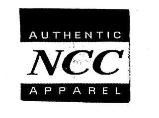 AUTHENTIC NCC APPAREL logo