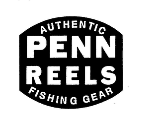 AUTHENTIC PENN REELS FISHING GEAR logo