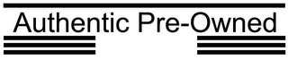 AUTHENTIC PRE-OWNED logo