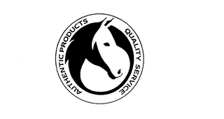 AUTHENTIC PRODUCTS QUALITY SERVICE logo