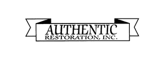 AUTHENTIC RESTORATION, INC. logo