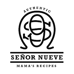 AUTHENTIC S9 SEÑOR NUEVE MAMA'S RECIPES logo