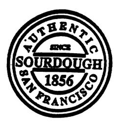 AUTHENTIC SAN FRANCISCO SOURDOUGH SINCE 1856 logo