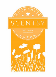 AUTHENTIC SCENTSY CLEAN EST. 2004 logo