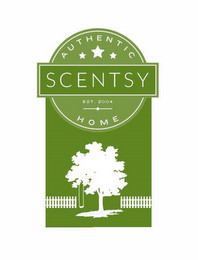 AUTHENTIC SCENTSY HOME, EST. 2004 logo