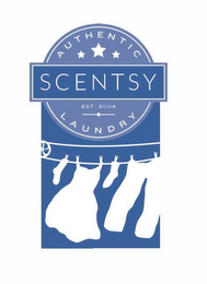 AUTHENTIC SCENTSY LAUNDRY, EST. 2004 logo
