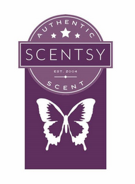 AUTHENTIC SCENTSY SCENT, EST. 2004 logo