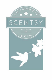 AUTHENTIC SCENTSY SKIN EST. 2004 logo