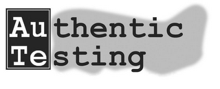 AUTHENTIC TESTING logo