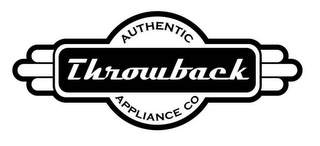 AUTHENTIC THROWBACK APPLIANCE CO logo
