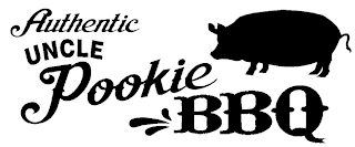AUTHENTIC UNCLE POOKIE BBQ logo