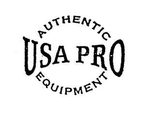 AUTHENTIC USA PRO EQUIPMENT logo
