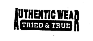 AUTHENTIC WEAR TRIED & TRUE logo