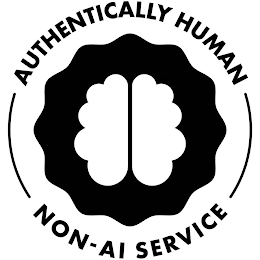 AUTHENTICALLY HUMAN NON-AI SERVICE logo