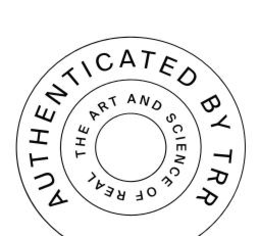AUTHENTICATED BY TRR THE ART AND SCIENCE OF REAL logo