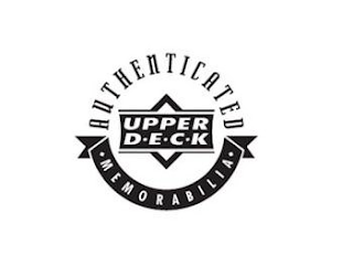 AUTHENTICATED UPPER D · E · C · K · MEMORABILIA · logo