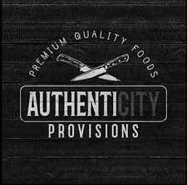 AUTHENTICITY PROVISIONS PREMIUM QUALITY FOODS logo