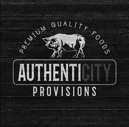 AUTHENTICITY PROVISIONS PREMIUM QUALITY FOODS logo