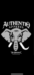 AUTHENTIQ APPAREL "BE ORIGINAL" logo