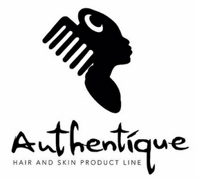 AUTHENTIQUE HAIR AND SKIN PRODUCT LINE logo