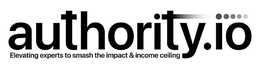 AUTHORITY.IO ELEVATING EXPERTS TO SMASH THE IMPACT & INCOME CEILING logo