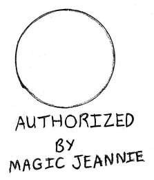 AUTHORIZED BY MAGIC JEANNIE logo