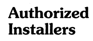 AUTHORIZED INSTALLERS logo