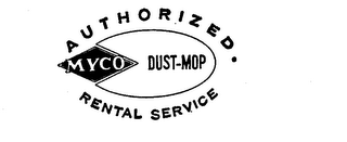 AUTHORIZED-MYCO DUST-MOP RENTAL SERVICE logo