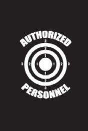 AUTHORIZED PERSONNEL 321 321 321 321 logo