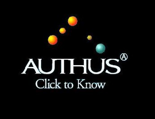 AUTHUS A CLICK TO KNOW logo