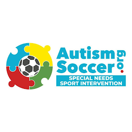 AUTISM SOCCER .ORG SPECIAL NEED SPORT INTERVENTION logo