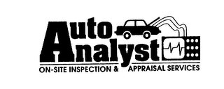 AUTO ANALYST ON-SITE INSPECTION & APPRAISAL SERVICES logo