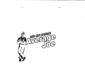 AUTO CARE PRODUCTS AVERAGE JOE logo