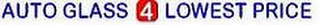AUTO GLASS 4 LOWEST PRICE logo