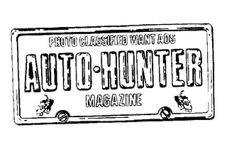 AUTO HUNTER MAGAZINE PHOTO CLASSIFIED WANT ADS