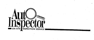 AUTO INSPECTOR ON-SITE INSPECTION SERVICE logo