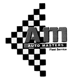 AUTO MASTERS, A, M logo