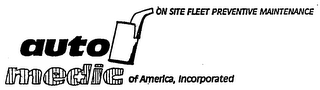 AUTO MEDIC OF AMERICA, INC. ON SITE FLEET PREVENTIVE MAINTENANCE logo