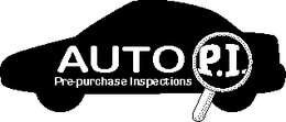 AUTO P.I. PRE-PURCHASE INSPECTIONS logo