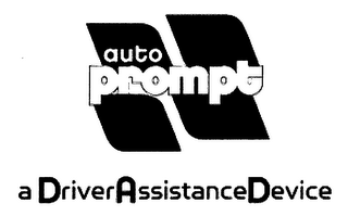 AUTO PROMPT A DRIVER ASSISTANCE DEVICE logo