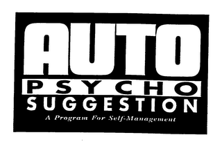 AUTO PSYCHO SUGGESTION A PROGRAM FOR SELF-MANAGEMENT logo