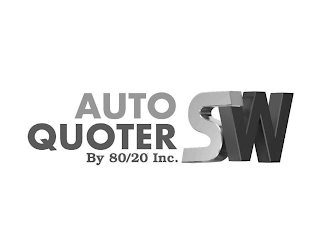 AUTO QUOTER BY 80/20 INC. SW logo