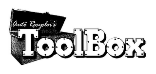 AUTO RECYCLER'S TOOLBOX logo
